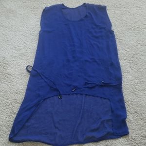 Sheer tunic